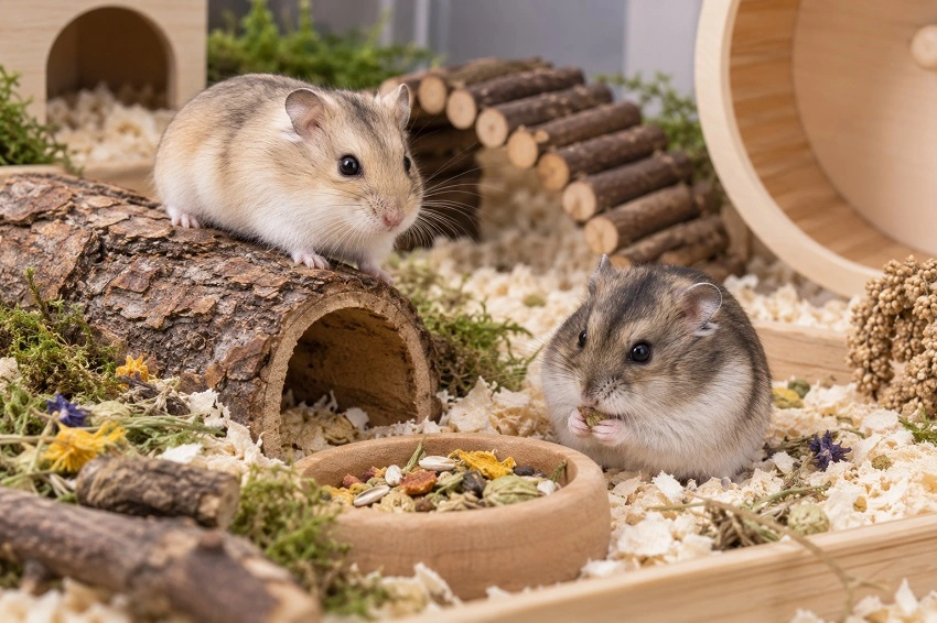 cohabitation du hamster