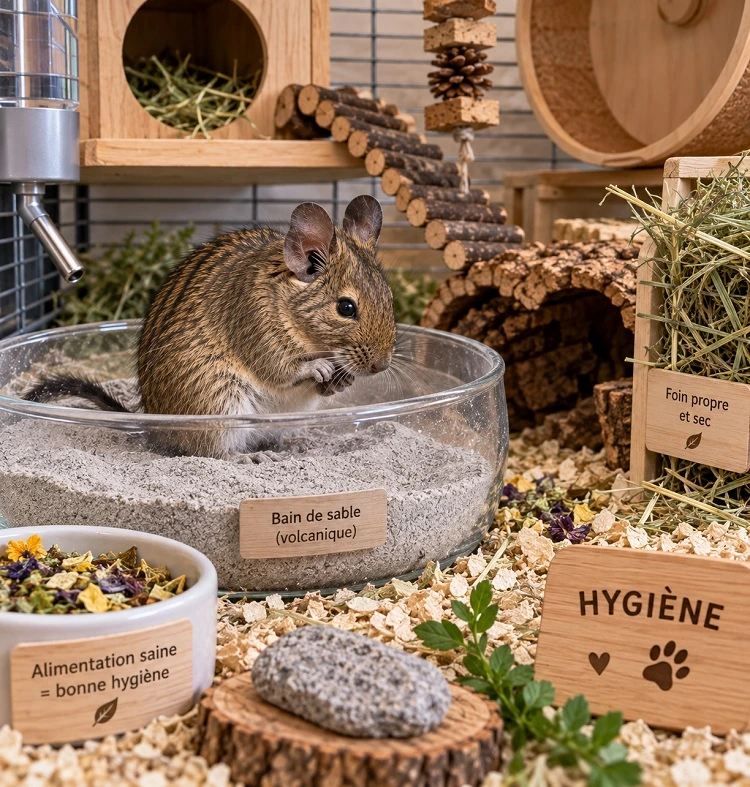 hygiène octodon
