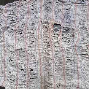 Tissu usé