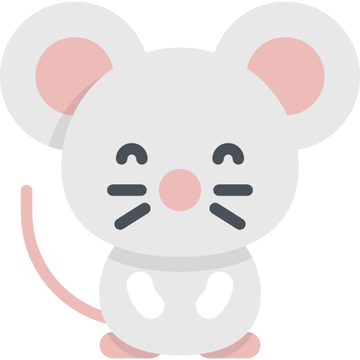 souris blanche