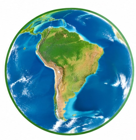 Origine du cochon d'Inde - Continent d'origine